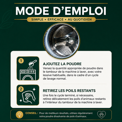 HyVelora™ Dissolvant de Poils d'Animaux