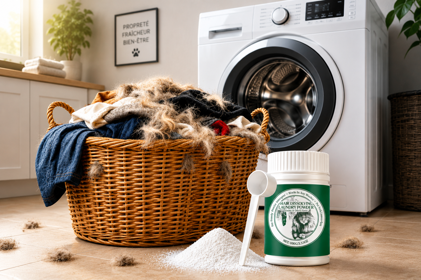 HyVelora™ Dissolvant de Poils d'Animaux
